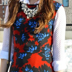 J. Crew Firework Floral Dress